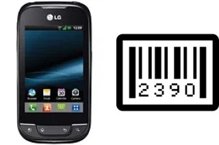 Come vedere il numero di serie su LG Optimus Net