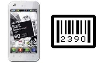 Come vedere il numero di serie su LG Optimus Black (White version)