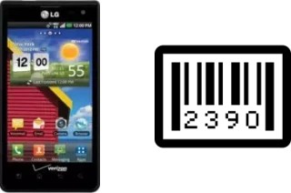 Come vedere il numero di serie su LG Optimus Zone