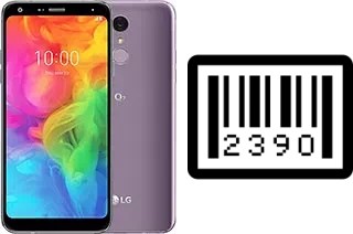 Come vedere il numero di serie su LG Q7