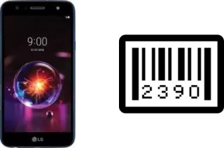 Come vedere il numero di serie su LG X Power 3