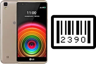 Come vedere il numero di serie su LG X power