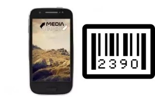 Come vedere il numero di serie su Media-Droid MediaDroid Imperius Mini MT7015