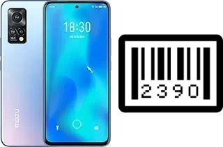 Come vedere il numero di serie su Meizu 18x