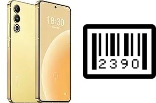 Come vedere il numero di serie su Meizu 20