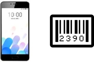 Come vedere il numero di serie su Meizu A5