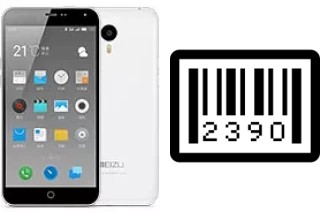 Come vedere il numero di serie su Meizu M1 Note