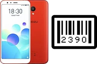 Come vedere il numero di serie su Meizu M8c