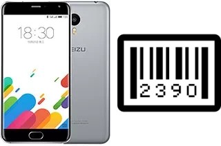 Come vedere il numero di serie su Meizu M1 Metal