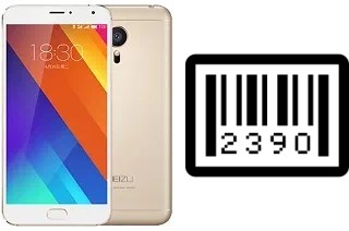 Come vedere il numero di serie su Meizu MX5e