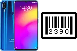 Come vedere il numero di serie su Meizu Note 9