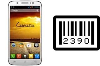 Come vedere il numero di serie su Micromax A119 Canvas XL