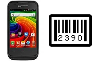 Come vedere il numero di serie su Micromax A28 Bolt