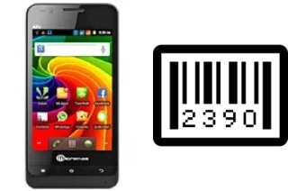 Come vedere il numero di serie su Micromax A73