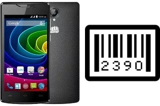 Come vedere il numero di serie su Micromax Bolt D320