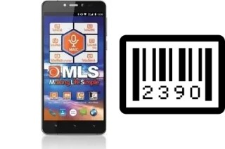 Come vedere il numero di serie su MLS IQ9506