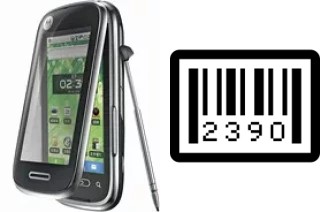 Come vedere il numero di serie su Motorola XT806