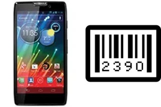 Come vedere il numero di serie su Motorola RAZR HD XT925