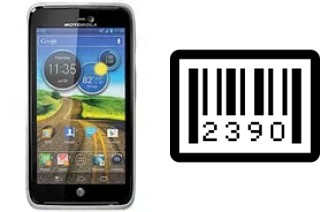 Come vedere il numero di serie su Motorola ATRIX HD MB886