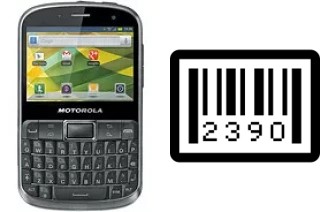 Come vedere il numero di serie su Motorola DEFY Pro