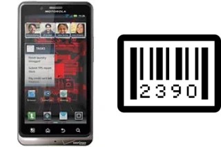 Come vedere il numero di serie su Motorola DROID BIONIC XT875