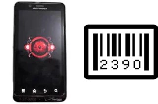 Come vedere il numero di serie su Motorola Droid Bionic Targa