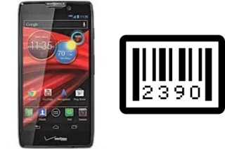 Come vedere il numero di serie su Motorola DROID RAZR MAXX HD