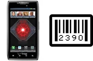 Come vedere il numero di serie su Motorola DROID RAZR MAXX