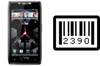 Come vedere il numero di serie su Motorola DROID RAZR XT912