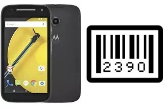 Come vedere il numero di serie su Motorola Moto E (2nd gen)