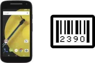 Come vedere il numero di serie su Motorola Moto E (2nd Gen) XT1527