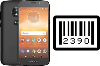 Come vedere il numero di serie su Motorola Moto E5 Play