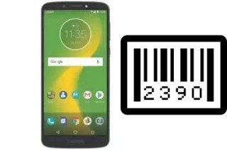 Come vedere il numero di serie su Motorola Moto E5 Supra