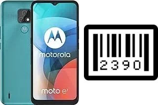 Come vedere il numero di serie su Motorola Moto E7