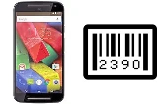 Come vedere il numero di serie su Motorola Moto G 4G Dual SIM (2nd gen)