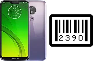 Come vedere il numero di serie su Motorola Moto G7 Power