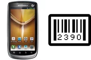 Come vedere il numero di serie su Motorola MOTO MT870