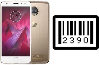 Come vedere il numero di serie su Motorola Moto Z2 Force