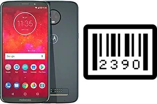 Come vedere il numero di serie su Motorola Moto Z3