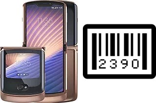 Come vedere il numero di serie su Motorola Razr 5G