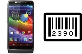 Come vedere il numero di serie su Motorola RAZR M XT905