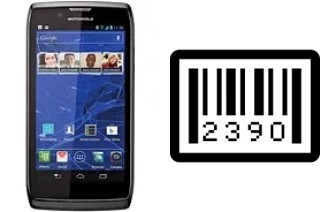 Come vedere il numero di serie su Motorola RAZR V XT885