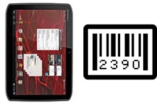 Come vedere il numero di serie su Motorola XOOM 2 3G MZ616