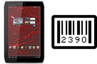 Come vedere il numero di serie su Motorola XOOM 2 Media Edition 3G MZ608