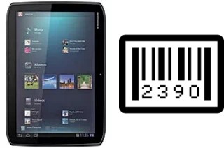 Come vedere il numero di serie su Motorola XOOM 2 MZ615