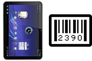 Come vedere il numero di serie su Motorola XOOM MZ601