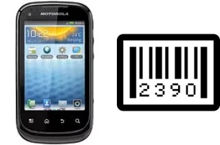 Come vedere il numero di serie su Motorola XT319