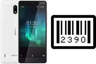 Come vedere il numero di serie su Nokia 3.1 C