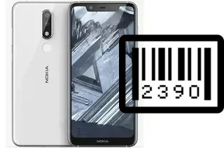 Come vedere il numero di serie su Nokia 5.1 Plus