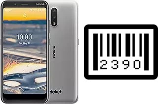 Come vedere il numero di serie su Nokia C2 Tennen